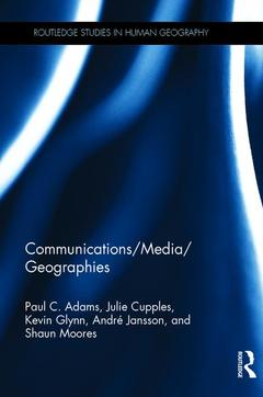 Couverture de l’ouvrage Communications/Media/Geographies
