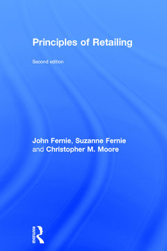 Couverture de l’ouvrage Principles of Retailing