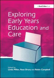 Couverture de l’ouvrage Exploring Early Years Education and Care