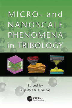 Couverture de l’ouvrage Micro- and Nanoscale Phenomena in Tribology