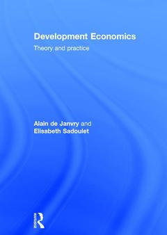 Cover of the book Development Economics