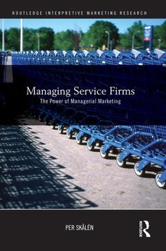 Couverture de l’ouvrage Managing Service Firms