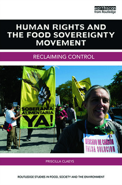 Couverture de l’ouvrage Human Rights and the Food Sovereignty Movement