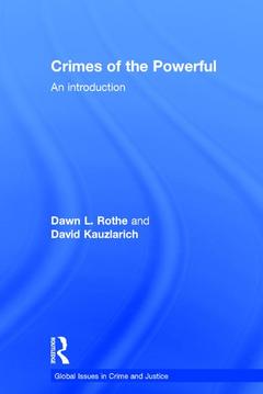Couverture de l’ouvrage Crimes of the Powerful