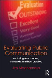 Couverture de l’ouvrage Evaluating Public Communication