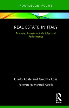 Couverture de l’ouvrage Real Estate in Italy