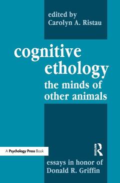 Couverture de l’ouvrage Cognitive Ethology