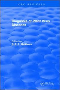 Couverture de l’ouvrage Diagnosis of Plant Virus Diseases