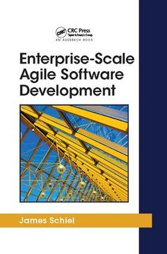 Couverture de l’ouvrage Enterprise-Scale Agile Software Development