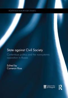 Couverture de l’ouvrage State against Civil Society