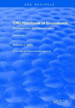 Couverture de l’ouvrage Handbook of Eicosanoids (1987)