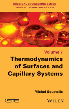 Couverture de l’ouvrage Thermodynamics of Surfaces and Capillary Systems