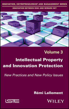 Couverture de l’ouvrage Intellectual Property and Innovation Protection