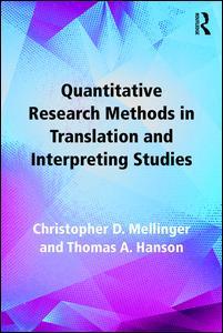 Couverture de l’ouvrage Quantitative Research Methods in Translation and Interpreting Studies
