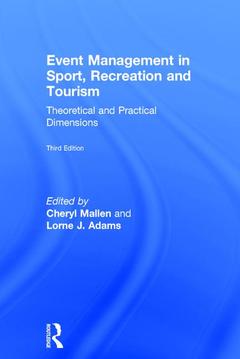 Couverture de l’ouvrage Event Management in Sport, Recreation and Tourism