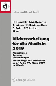 Cover of the book Bildverarbeitung für die Medizin 2019