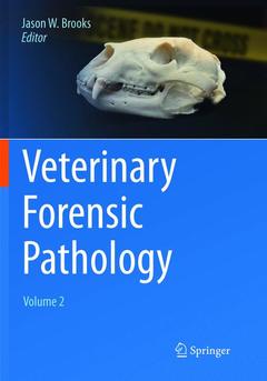 Couverture de l’ouvrage Veterinary Forensic Pathology, Volume 2
