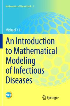 Couverture de l’ouvrage An Introduction to Mathematical Modeling of Infectious Diseases