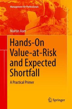 Couverture de l’ouvrage Hands-On Value-at-Risk and Expected Shortfall