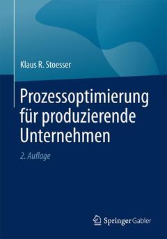 Cover of the book Prozessoptimierung für produzierende Unternehmen