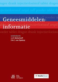 Cover of the book Geneesmiddeleninformatie