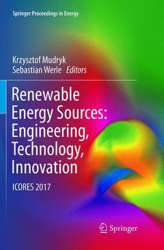 Cover of the book Renewable Energy Sources: Engineering, Technology, Innovation