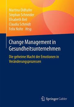 Cover of the book Change Management in Gesundheitsunternehmen