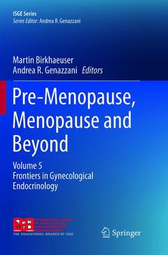 Couverture de l’ouvrage Pre-Menopause, Menopause and Beyond