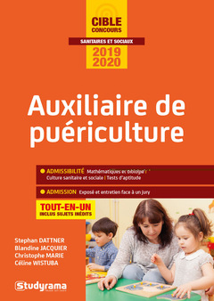 Couverture de l’ouvrage Auxiliaire de puériculture 2019/2020