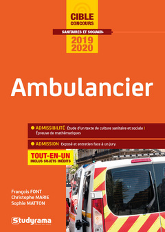 Couverture de l’ouvrage Ambulancier 2019/2020