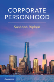 Couverture de l’ouvrage Corporate Personhood