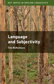 Couverture de l’ouvrage Language and Subjectivity