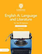 Couverture de l’ouvrage English A: Language and Literature for the IB Diploma Coursebook