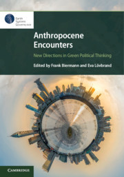 Couverture de l’ouvrage Anthropocene Encounters: New Directions in Green Political Thinking