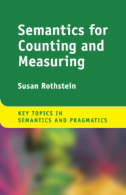 Couverture de l’ouvrage Semantics for Counting and Measuring