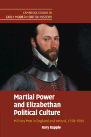Couverture de l’ouvrage Martial Power and Elizabethan Political Culture