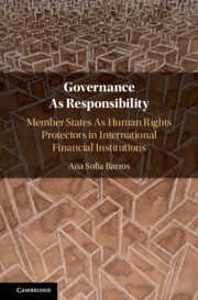 Couverture de l’ouvrage Governance As Responsibility