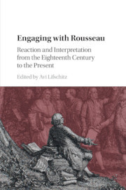 Cover of the book Engaging with Rousseau