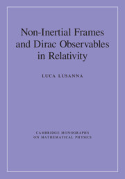 Couverture de l’ouvrage Non-Inertial Frames and Dirac Observables in Relativity
