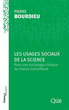 Couverture de l’ouvrage Les usages sociaux de la science