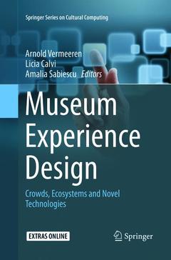 Couverture de l’ouvrage Museum Experience Design