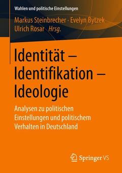 Couverture de l’ouvrage Identität - Identifikation - Ideologie