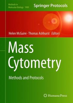 Couverture de l’ouvrage Mass Cytometry