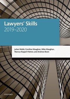 Couverture de l’ouvrage Lawyers' Skills