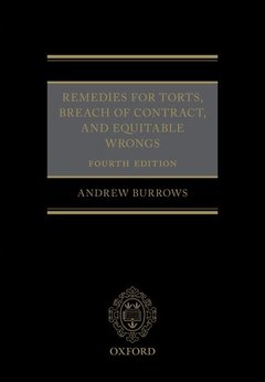 Couverture de l’ouvrage Remedies for Torts, Breach of Contract, and Equitable Wrongs