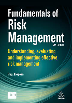Cover of the book Fundamentals of Risk Management, 5th Ed