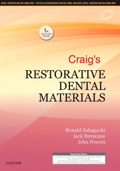 Couverture de l’ouvrage Craig's Restorative Dental Materials: First South Asia Edition