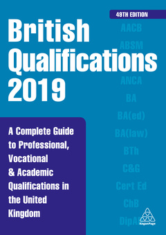 Couverture de l’ouvrage British Qualifications 2019 