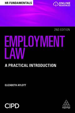Couverture de l’ouvrage Employment Law 