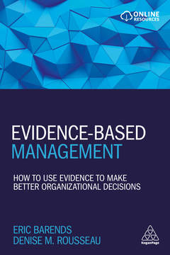 Couverture de l’ouvrage Evidence-Based Management 